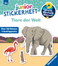 Wieso? Weshalb? Warum? junior Stickerheft - Tiere der Welt