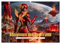 Königinnen des Spektrums (Wandkalender 2027 DIN A2 quer), CALVENDO Monatskalender