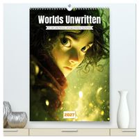 Worlds Unwritten (hochwertiger Premium Wandkalender 2027 DIN A2 hoch), Kunstdruck in Hochglanz