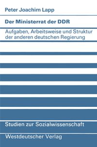 Der Ministerrat der DDR