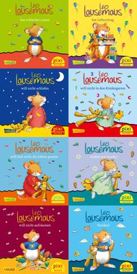 Pixi-8er-Set 271: Neues von Leo Lausemaus (8x1 Exemplar)