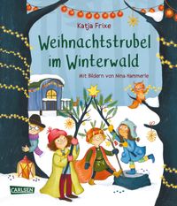 Weihnachtstrubel im Winterwald