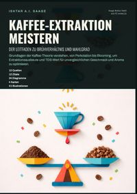 Kaffee-Extraktion meistern: Der Leitfaden zu Brühverhältnis und Mahlgrad
