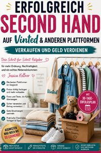 Second Hand erfolgreich verkaufen - Mit Vinted, Kleinanzeigen &amp; Co. Schritt für Schritt zum Nebeneinkommen
