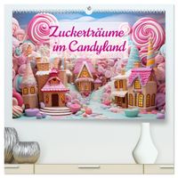 Zuckerträume im Candyland (hochwertiger Premium Wandkalender 2027 DIN A2 quer), Kunstdruck in Hochglanz