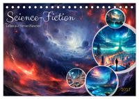 SCIENCE-FICTION Leben auf fernen Planeten (Tischkalender 2027 DIN A5 quer), CALVENDO Monatskalender