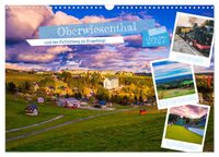 Oberwiesenthal und der Fichtelberg im Erzgebirge (Wandkalender 2027 DIN A3 quer), CALVENDO Monatskalender