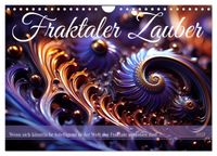 Fraktaler Zauber (Wandkalender 2027 DIN A4 quer), CALVENDO Monatskalender