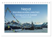 Nepal - Wanderparadies zwischen Annapurna & Everest (Tischkalender 2027 DIN A5 quer), CALVENDO Monatskalender