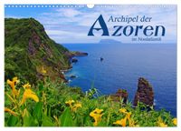 Archipel der Azoren im Nordatlantik (Wandkalender 2027 DIN A3 quer), CALVENDO Monatskalender