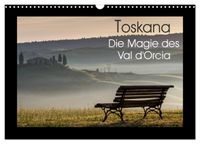 Toskana - Die Magie des Val d'Orcia (Wandkalender 2027 DIN A3 quer), CALVENDO Monatskalender