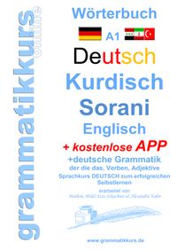 Wörterbuch Deutsch Kurdisch Sorani Niveau A1