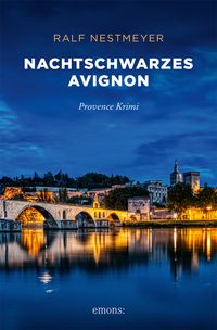 Nachtschwarzes Avignon