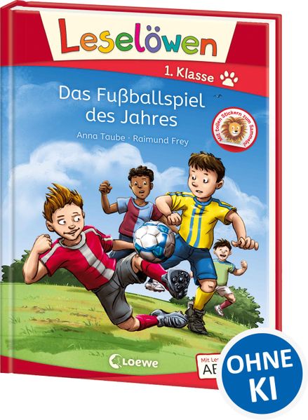 Leselöwen 1. Klasse - Das Fußballspiel des Jahres