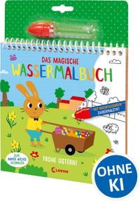 Das magische Wassermalbuch - Frohe Ostern!