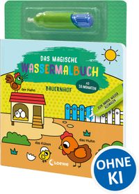 Das magische Wassermalbuch - Bauernhof
