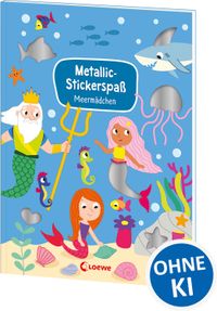 Metallic-Stickerspaß - Meermädchen