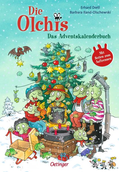 Die Olchis. Das Adventskalenderbuch