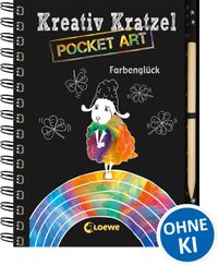 Kreativ-Kratzel Pocket Art: Farbenglück