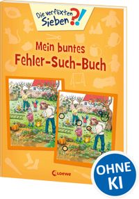 Die verflixten Sieben - Mein buntes Fehler-Such-Buch