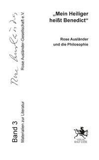 "Mein Heiliger heißt Benedict"