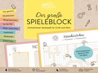 Der große Spieleblock. Spielspaß für Groß und Klein