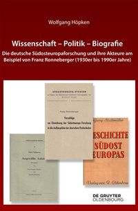 Wissenschaft – Politik – Biografie