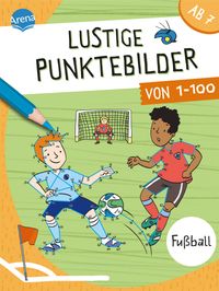 Lustige Punktebilder von 1-100. Fußball
