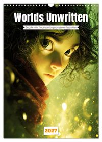 Worlds Unwritten (Wandkalender 2027 DIN A3 hoch), CALVENDO Monatskalender