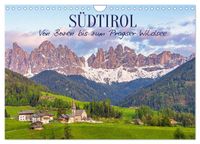 Südtirol – Von Bozen bis zum Pragser Wildsee (Wandkalender 2027 DIN A4 quer), CALVENDO Monatskalender