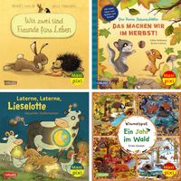 Maxi-Pixi-4er-Set 130: Mein kuscheliger Bilderbuch-Herbst (4x1 Exemplar)
