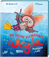 Die kleine Fledermaus Wegda: Wegda planscht los