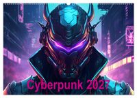 Cyberpunk (Wandkalender 2027 DIN A2 quer), CALVENDO Monatskalender
