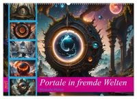 Portale in fremde Welten - Mystische Pforten (Wandkalender 2027 DIN A2 quer), CALVENDO Monatskalender