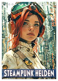 Steampunk Helden (Tischkalender 2027 DIN A5 hoch), CALVENDO Monatskalender