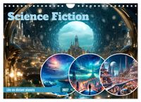 SCIENCE FICTION Life on distant planets (Wall Calendar 2027 DIN A4 landscape), CALVENDO 12 Month Wall Calendar