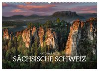 Naturparadies Sächsische Schweiz (Wandkalender 2027 DIN A2 quer), CALVENDO Monatskalender