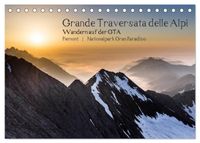 Grande Traversata delle Alpi - Wandern auf der GTA (Tischkalender 2027 DIN A5 quer), CALVENDO Monatskalender
