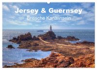 Jersey & Guernsey - britische Kanalinseln (Wandkalender 2027 DIN A2 quer), CALVENDO Monatskalender