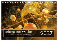 unbekannte Welten (Wandkalender 2027 DIN A4 quer), CALVENDO Monatskalender
