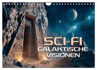 Sci-Fi - Galaktische Visionen (Wandkalender 2027 DIN A4 quer), CALVENDO Monatskalender