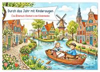 Durch das Jahr mit Kinderaugen (Wandkalender 2027 DIN A2 quer), CALVENDO Monatskalender