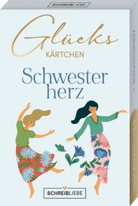 Glückskärtchen-Schwesterherz