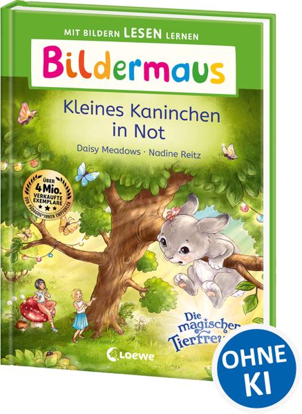 Bildermaus - Kleines Kaninchen in Not