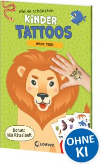 Meine schönsten Kindertattoos - Wilde Tiere