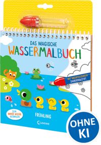 Das magische Wassermalbuch - Frühling