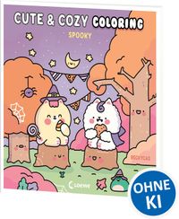 Cute & Cozy Coloring - Spooky