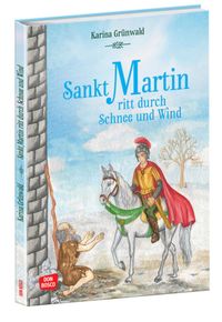 Sankt Martin ritt durch Schnee und Wind