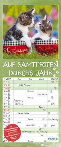 Auf Samtpfoten durch's Jahr 2027