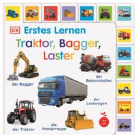 Erstes Lernen. Traktor, Bagger, Laster